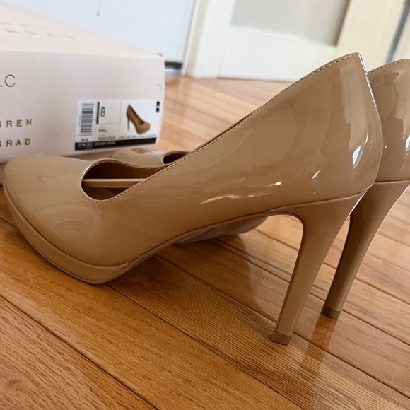 LC Lauren Conrad Women's Tan Heels - Picture 6 of 7